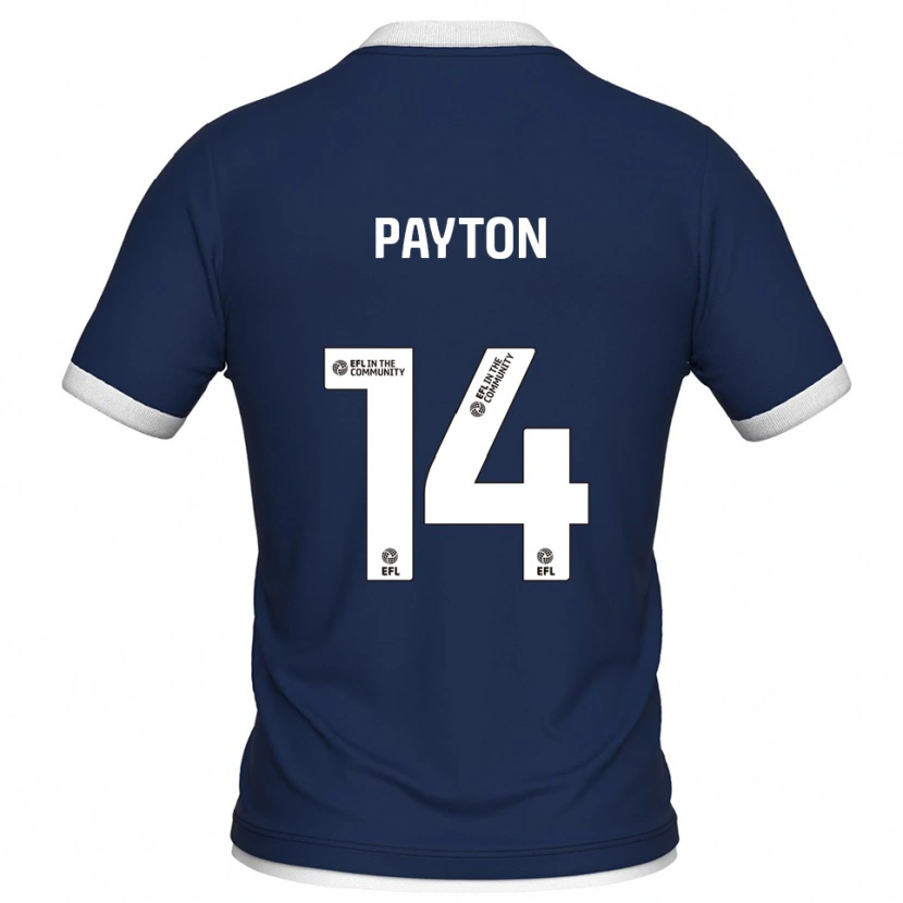 Danxen Herren Edward Payton #14 Marine Weiß Heimtrikot Trikot 2025/26 T-Shirt Österreich