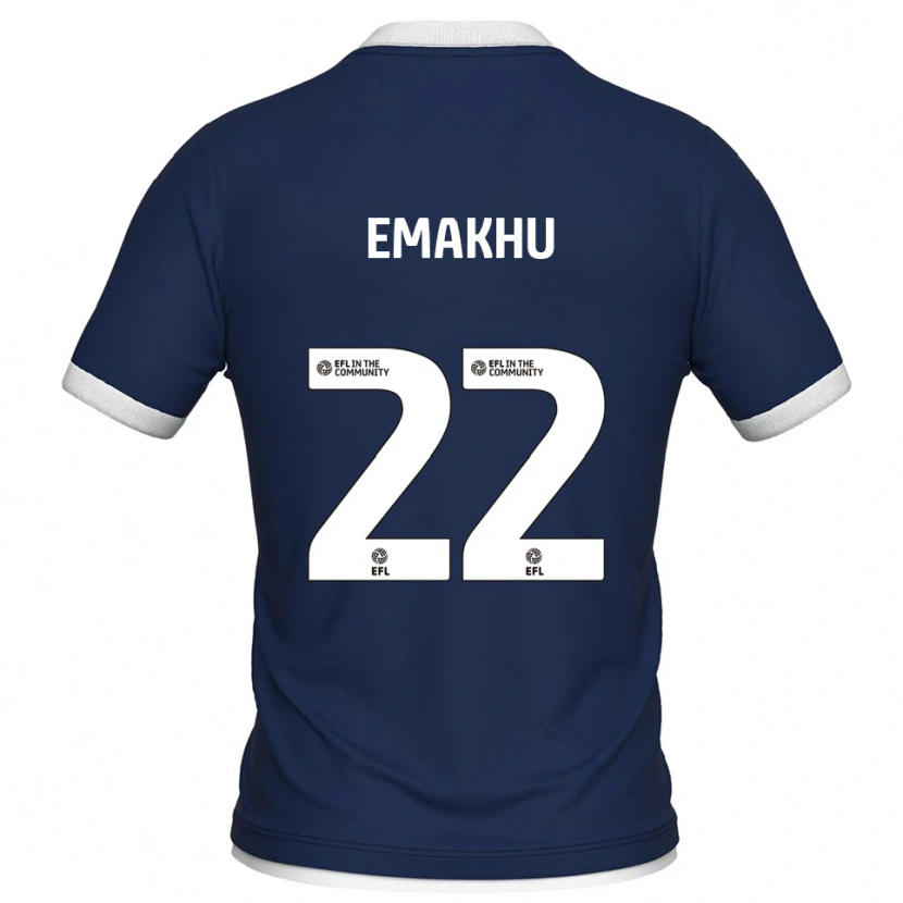 Danxen Herren Aidomo Emakhu #22 Marine Weiß Heimtrikot Trikot 2025/26 T-Shirt Österreich