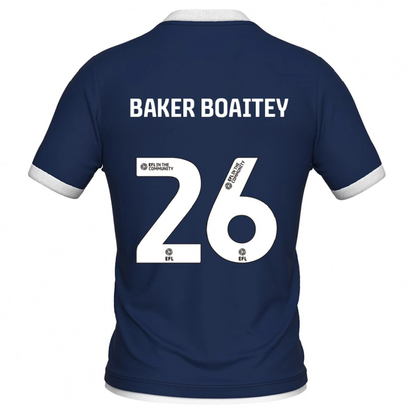 Danxen Herren Benicio Baker #26 Marine Weiß Heimtrikot Trikot 2025/26 T-Shirt Österreich