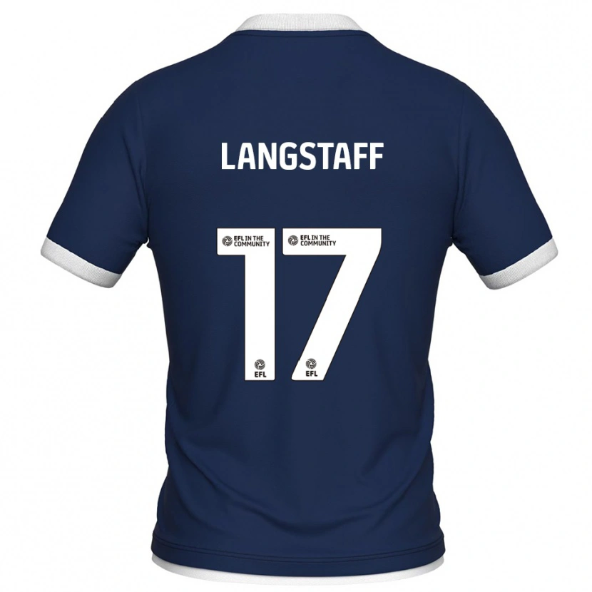 Danxen Herren Macaulay Langstaff #17 Marine Weiß Heimtrikot Trikot 2025/26 T-Shirt Österreich