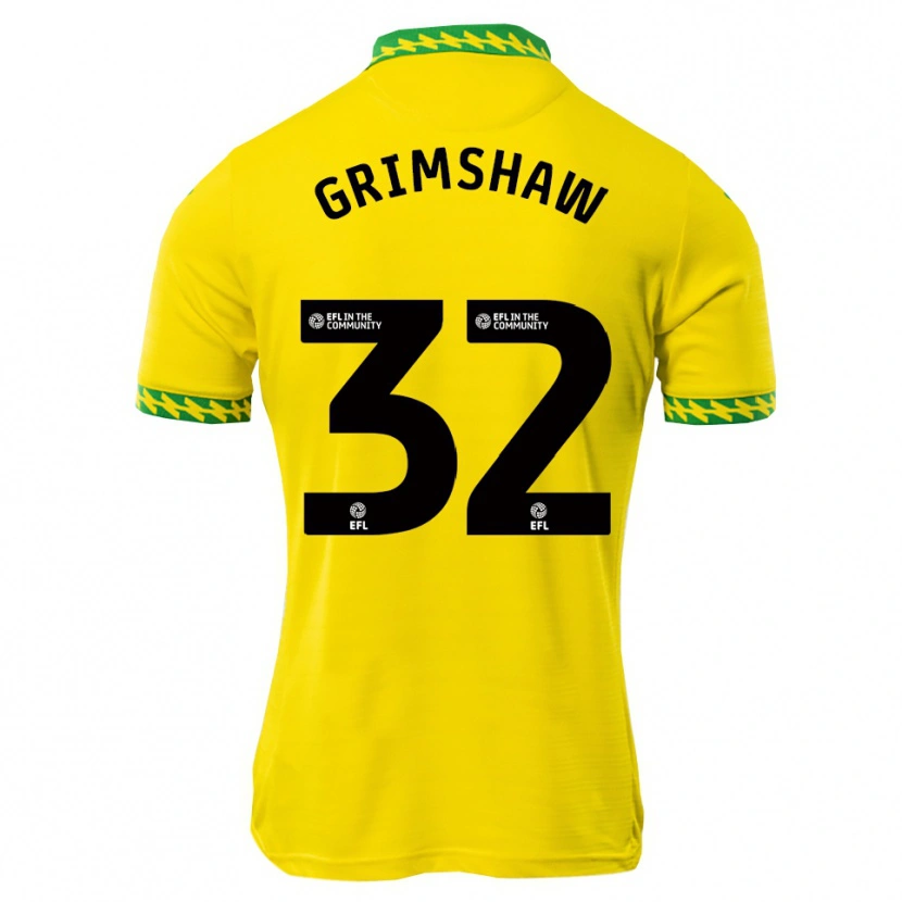 Danxen Herren Daniel Grimshaw #32 Weiß Grün Heimtrikot Trikot 2025/26 T-Shirt Österreich