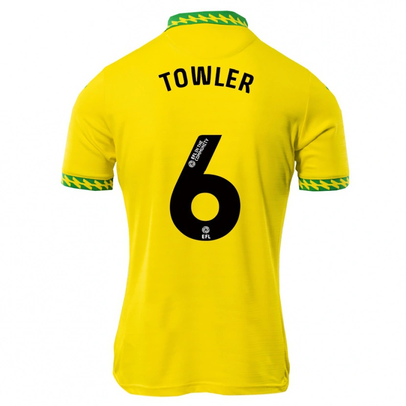 Danxen Herren Luke Towler #6 Weiß Grün Heimtrikot Trikot 2025/26 T-Shirt Österreich