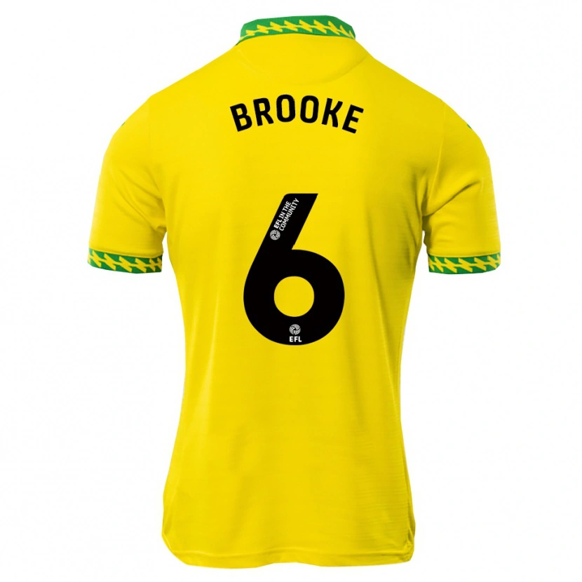 Danxen Herren Harry Brooke #6 Weiß Grün Heimtrikot Trikot 2025/26 T-Shirt Österreich