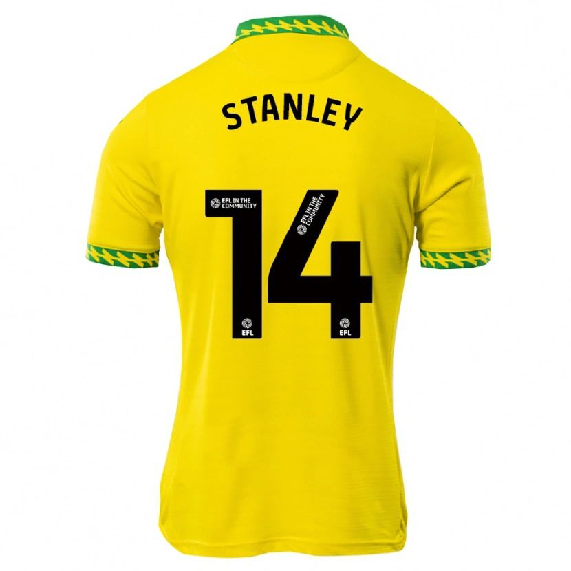 Danxen Herren Kathryn Stanley #14 Weiß Grün Heimtrikot Trikot 2025/26 T-Shirt Österreich