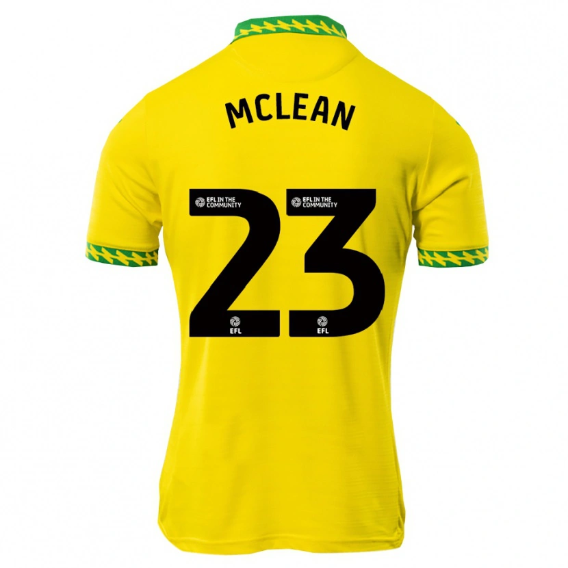 Danxen Herren Kenny Mclean #23 Weiß Grün Heimtrikot Trikot 2025/26 T-Shirt Österreich