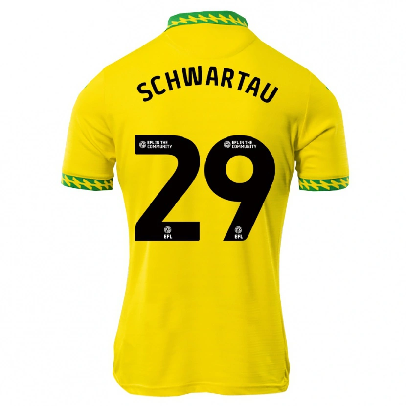 Danxen Herren Oscar Schwartau #29 Weiß Grün Heimtrikot Trikot 2025/26 T-Shirt Österreich