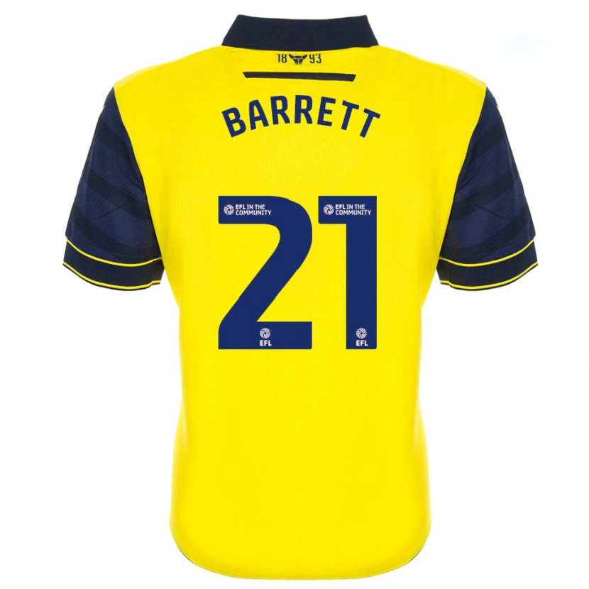 Danxen Herren Nicole Barrett #21 Gelb Marine Heimtrikot Trikot 2025/26 T-Shirt Österreich