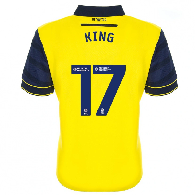 Danxen Herren Sarah King #17 Gelb Marine Heimtrikot Trikot 2025/26 T-Shirt Österreich