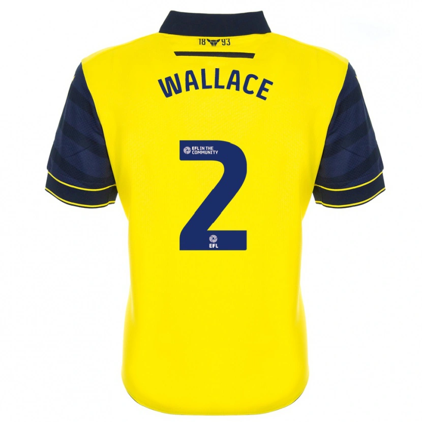 Danxen Herren Emily Wallace #2 Gelb Marine Heimtrikot Trikot 2025/26 T-Shirt Österreich