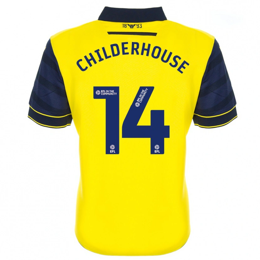 Danxen Herren Molly Childerhouse #14 Gelb Marine Heimtrikot Trikot 2025/26 T-Shirt Österreich