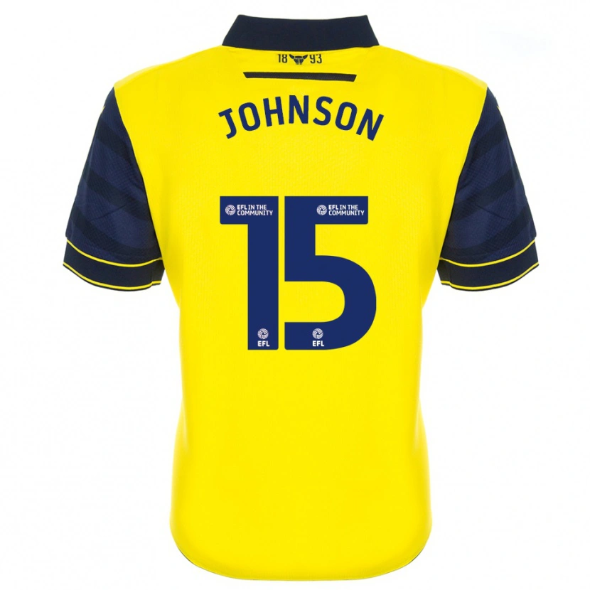 Danxen Herren Joshua Johnson #15 Gelb Marine Heimtrikot Trikot 2025/26 T-Shirt Österreich