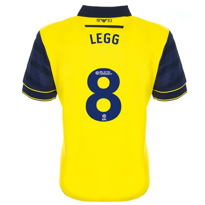 Danxen Herren Jenna Legg #8 Gelb Marine Heimtrikot Trikot 2025/26 T-Shirt Österreich