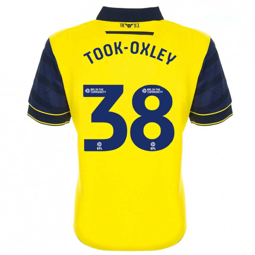 Danxen Herren Zaide Took-Oxley #38 Gelb Marine Heimtrikot Trikot 2025/26 T-Shirt Österreich