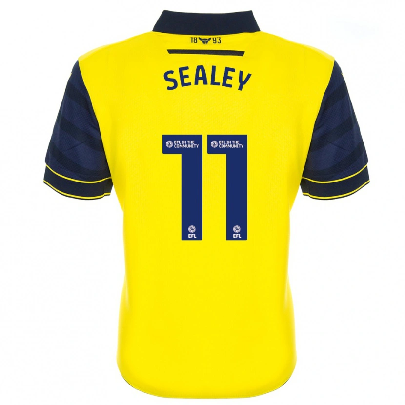 Danxen Herren Ruby Sealey #11 Gelb Marine Heimtrikot Trikot 2025/26 T-Shirt Österreich