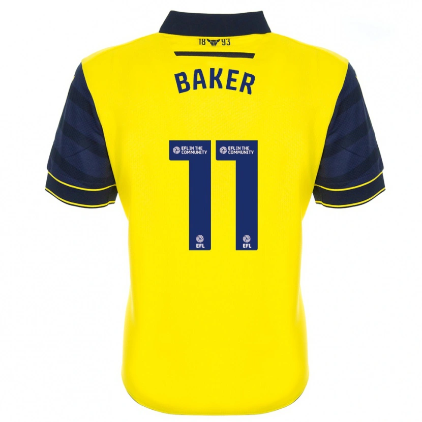Danxen Herren Sophie Baker #11 Gelb Marine Heimtrikot Trikot 2025/26 T-Shirt Österreich