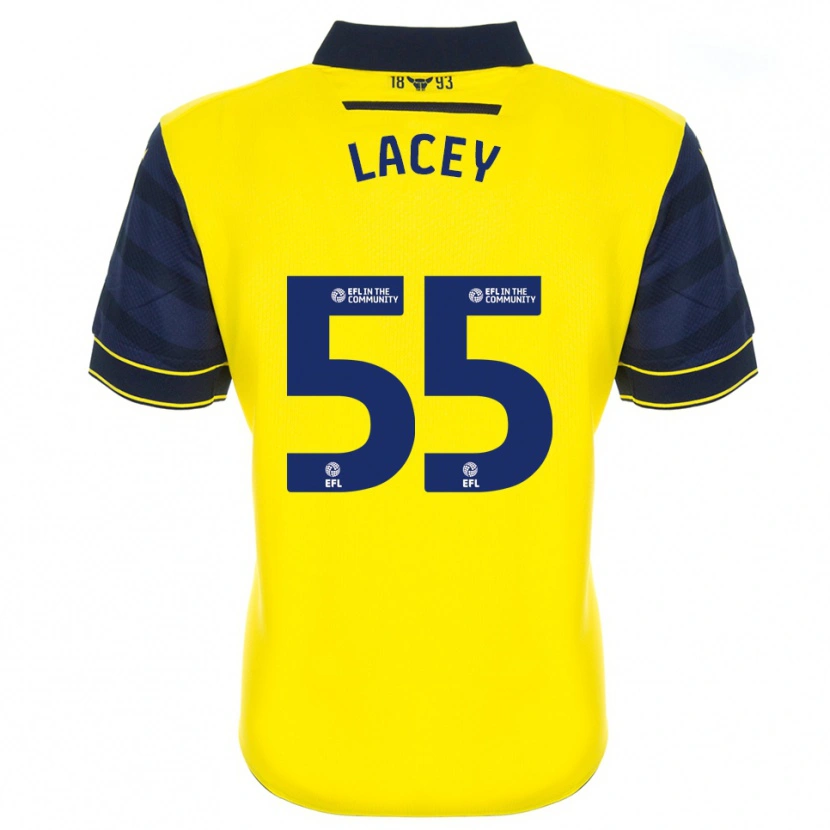 Danxen Herren Aaron Lacey #55 Gelb Marine Heimtrikot Trikot 2025/26 T-Shirt Österreich