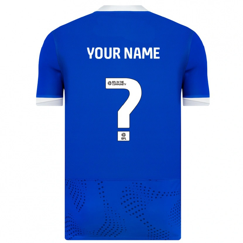 Danxen Herren Ihren Namen #0 Blau Weiß Heimtrikot Trikot 2025/26 T-Shirt Österreich