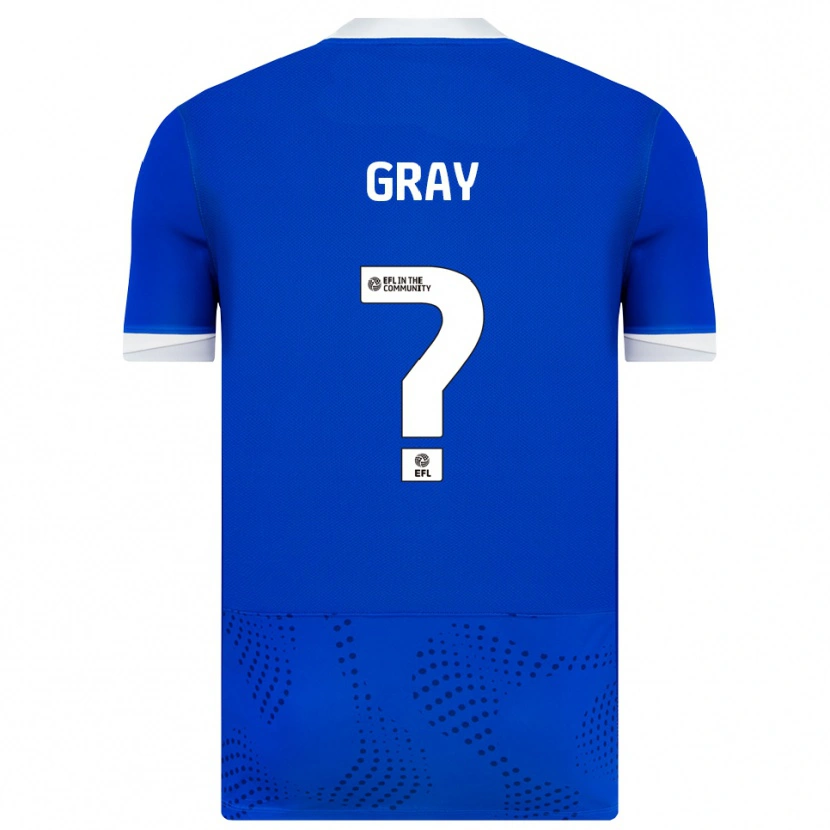 Danxen Herren Jessica Gray #0 Blau Weiß Heimtrikot Trikot 2025/26 T-Shirt Österreich