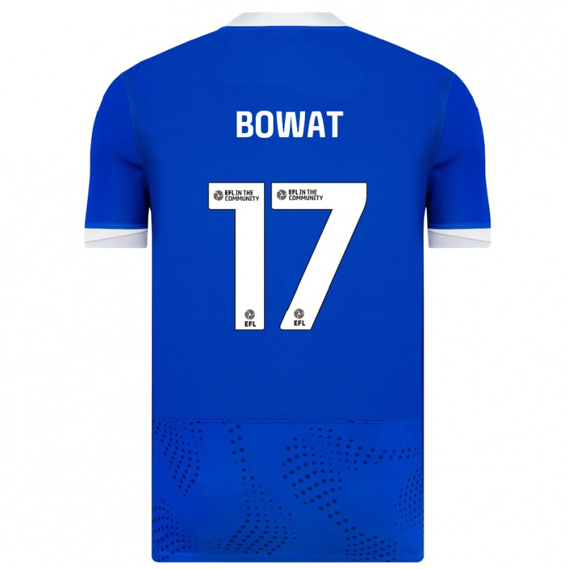 Danxen Herren Ibane Bowat #17 Blau Weiß Heimtrikot Trikot 2025/26 T-Shirt Österreich