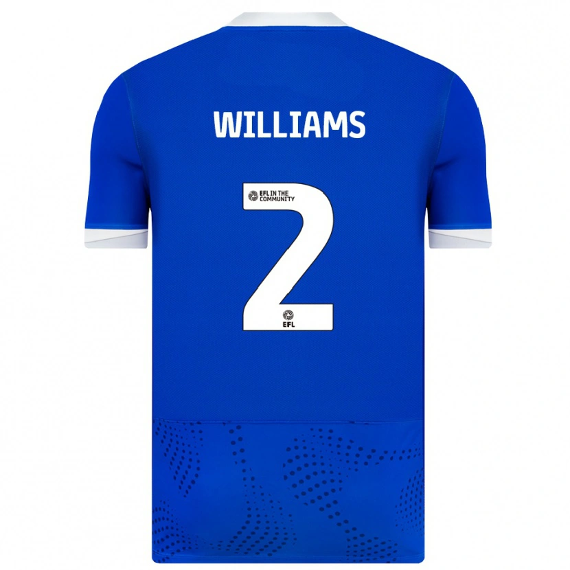 Danxen Herren Jordan Williams #2 Blau Weiß Heimtrikot Trikot 2025/26 T-Shirt Österreich