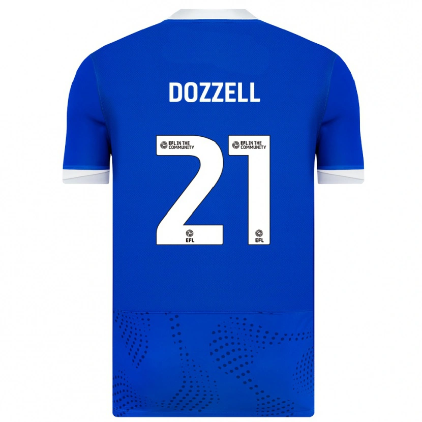Danxen Herren Andre Dozzell #21 Blau Weiß Heimtrikot Trikot 2025/26 T-Shirt Österreich