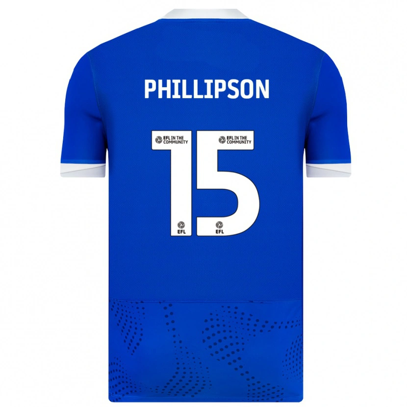 Danxen Herren Ben Phillipson #15 Blau Weiß Heimtrikot Trikot 2025/26 T-Shirt Österreich