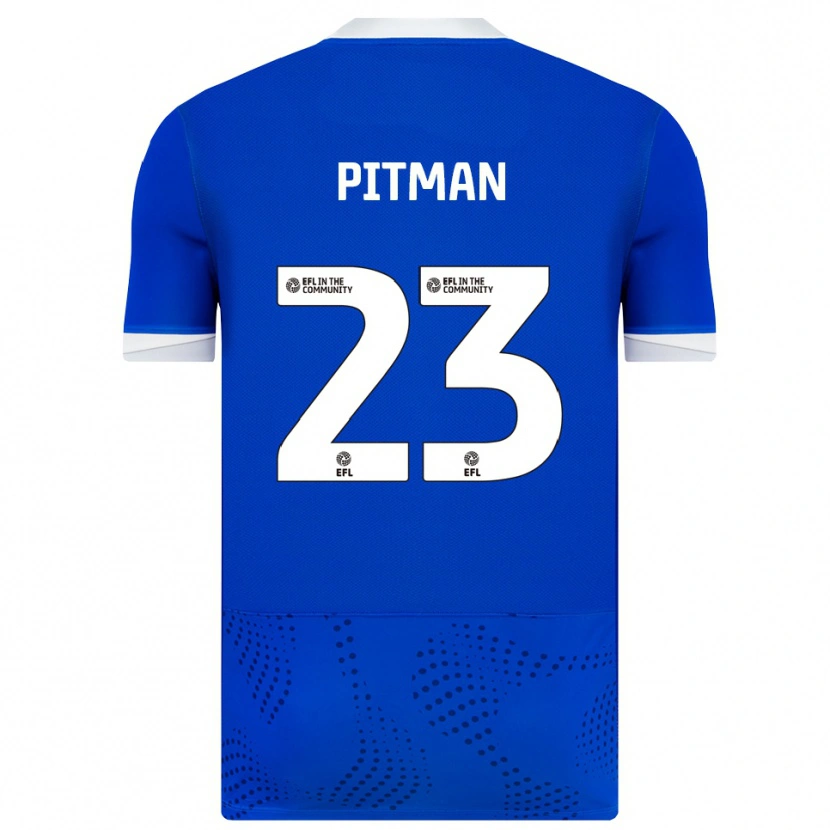 Danxen Herren Emily Pitman #23 Blau Weiß Heimtrikot Trikot 2025/26 T-Shirt Österreich