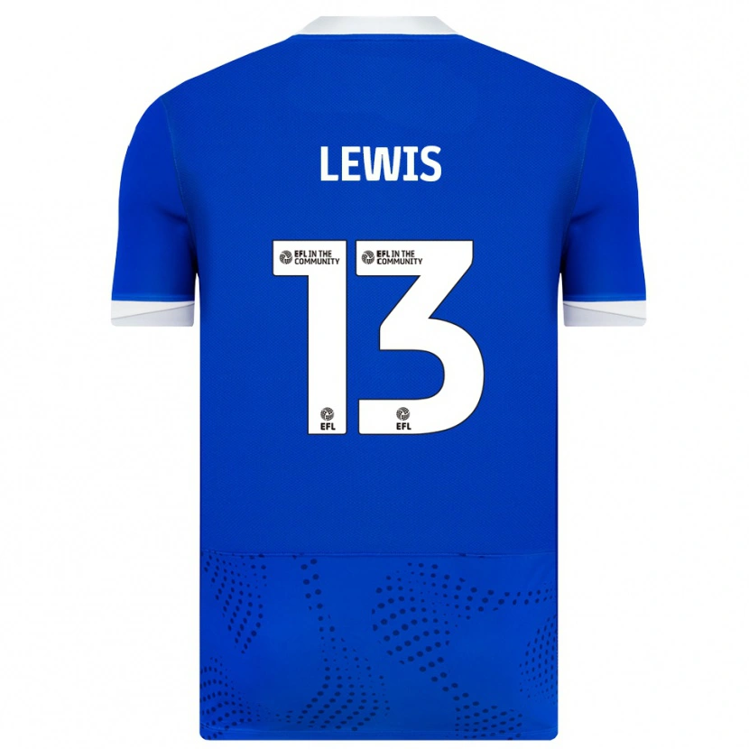 Danxen Herren Karl Lewis #13 Blau Weiß Heimtrikot Trikot 2025/26 T-Shirt Österreich