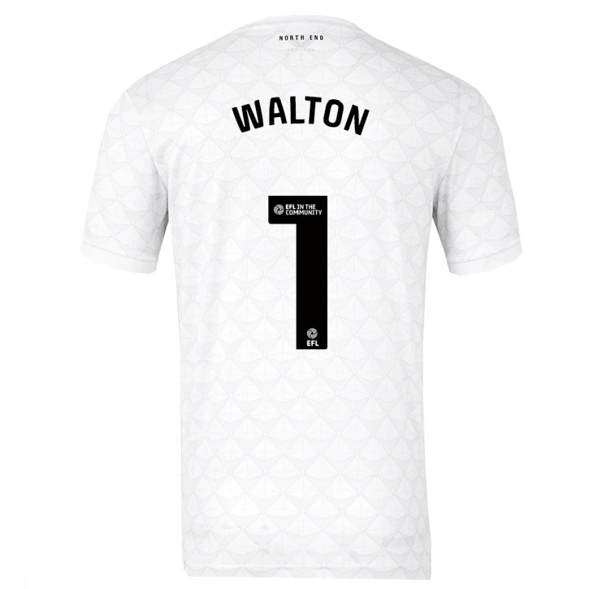 Danxen Herren Jack Walton #1 Weiß Rot Heimtrikot Trikot 2025/26 T-Shirt Österreich