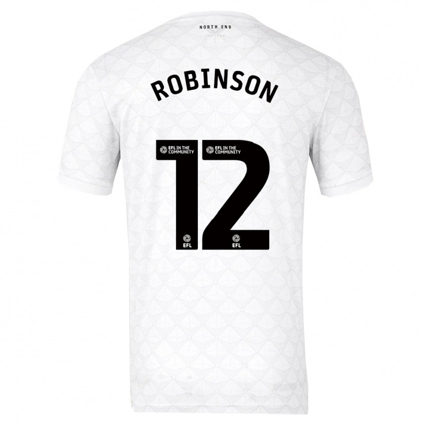 Danxen Herren Ben Robinson #12 Weiß Rot Heimtrikot Trikot 2025/26 T-Shirt Österreich