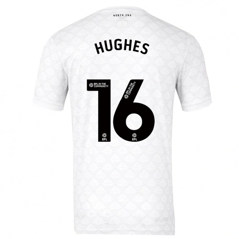 Danxen Herren Andrew Hughes #16 Weiß Rot Heimtrikot Trikot 2025/26 T-Shirt Österreich