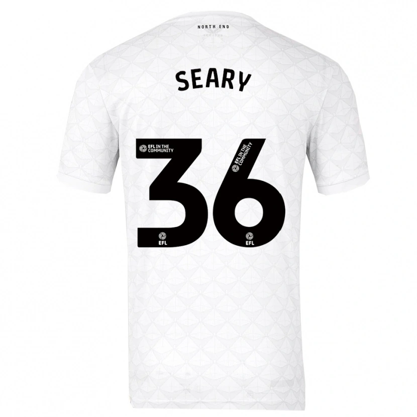 Danxen Herren Josh Seary #36 Weiß Rot Heimtrikot Trikot 2025/26 T-Shirt Österreich