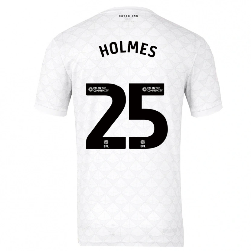 Danxen Herren Duane Holmes #25 Weiß Rot Heimtrikot Trikot 2025/26 T-Shirt Österreich