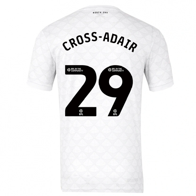 Danxen Herren Finlay Cross-Adair #29 Weiß Rot Heimtrikot Trikot 2025/26 T-Shirt Österreich