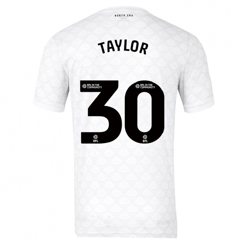 Danxen Herren Kian Taylor #30 Weiß Rot Heimtrikot Trikot 2025/26 T-Shirt Österreich