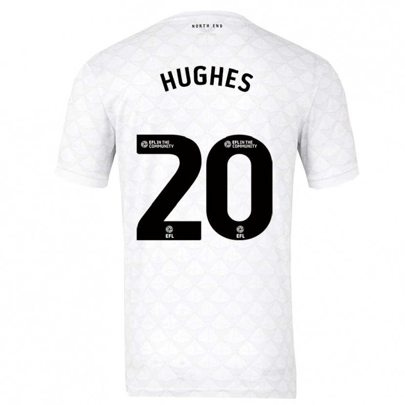 Danxen Herren Amy Hughes #20 Weiß Rot Heimtrikot Trikot 2025/26 T-Shirt Österreich