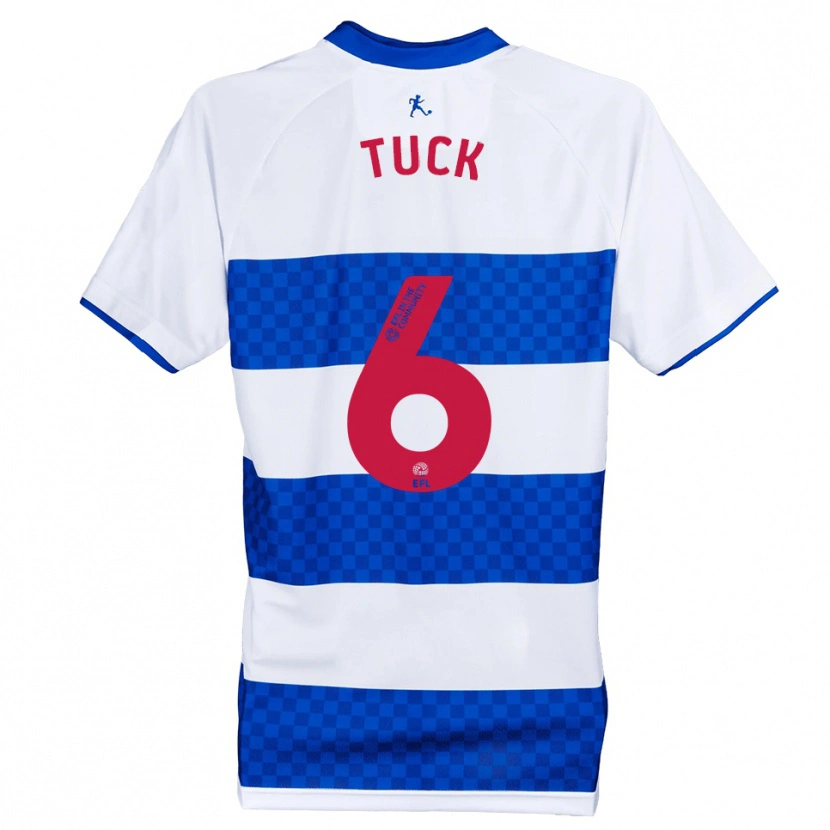 Danxen Herren Alfie Tuck #6 Blau Weiß Heimtrikot Trikot 2025/26 T-Shirt Österreich