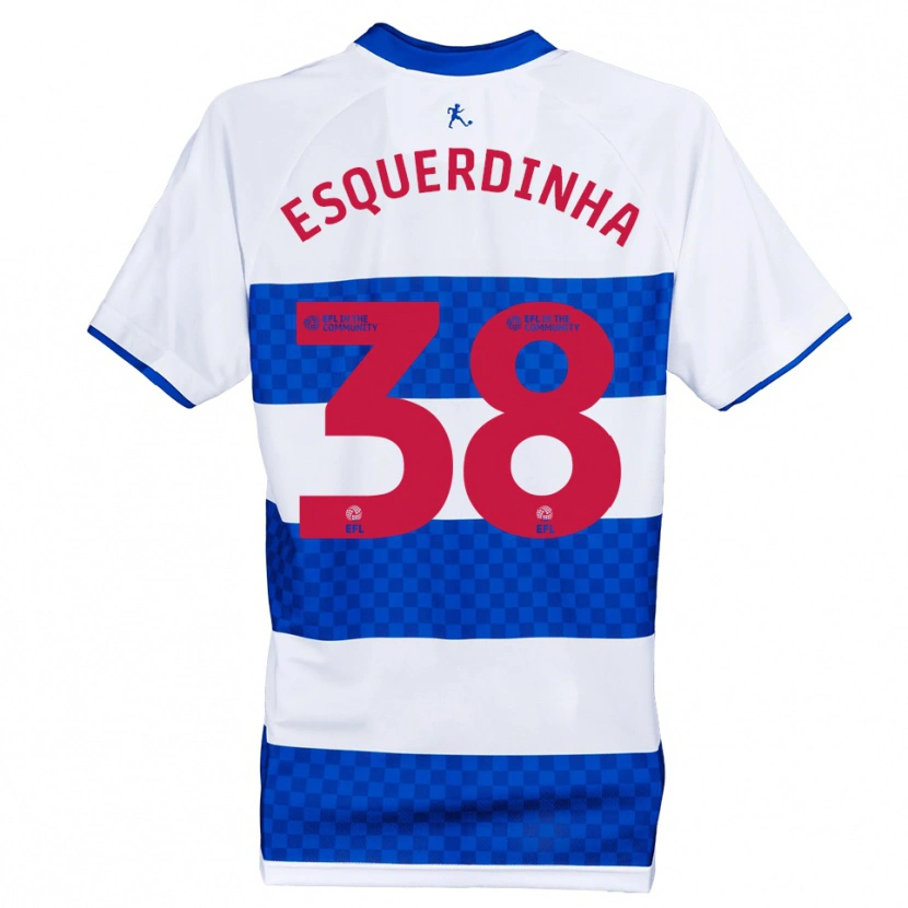 Danxen Herren Esquerdinha #38 Blau Weiß Heimtrikot Trikot 2025/26 T-Shirt Österreich