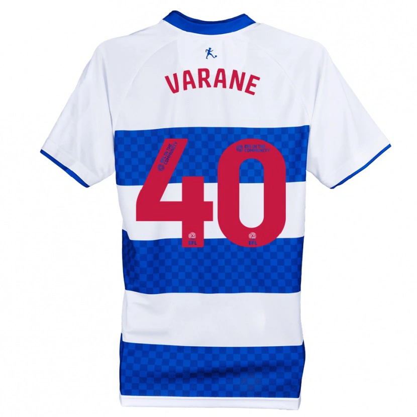 Danxen Herren Jonathan Varane #40 Blau Weiß Heimtrikot Trikot 2025/26 T-Shirt Österreich