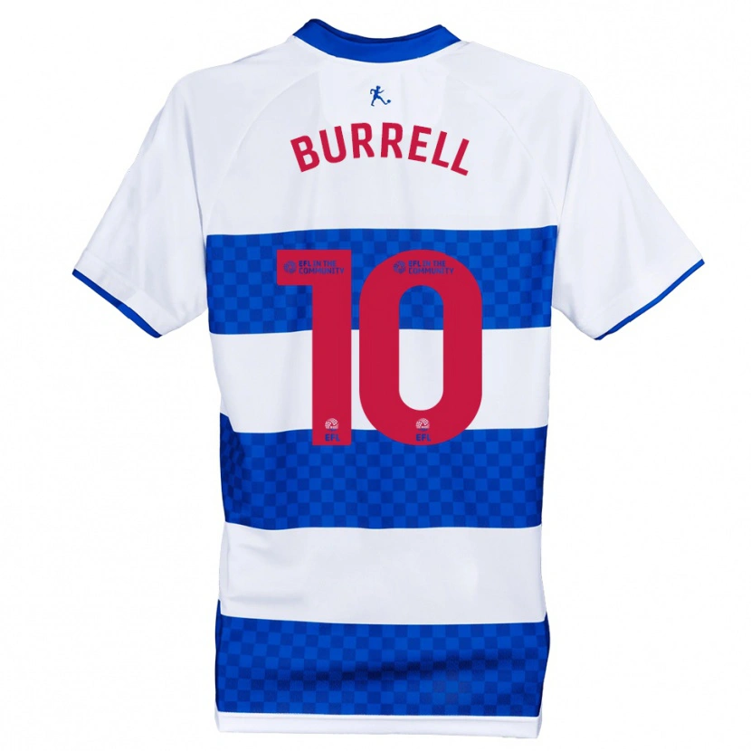 Danxen Herren Rumarn Burrell #10 Blau Weiß Heimtrikot Trikot 2025/26 T-Shirt Österreich