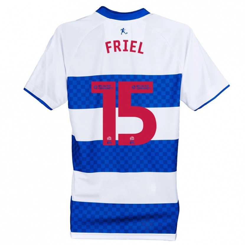 Danxen Herren Rocco Friel #15 Blau Weiß Heimtrikot Trikot 2025/26 T-Shirt Österreich