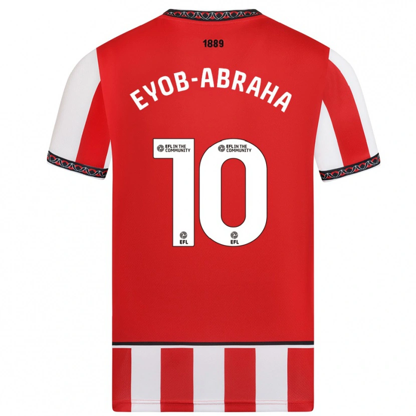 Danxen Herren Siem Eyob-Abraha #10 Rot Weiß Heimtrikot Trikot 2025/26 T-Shirt Österreich