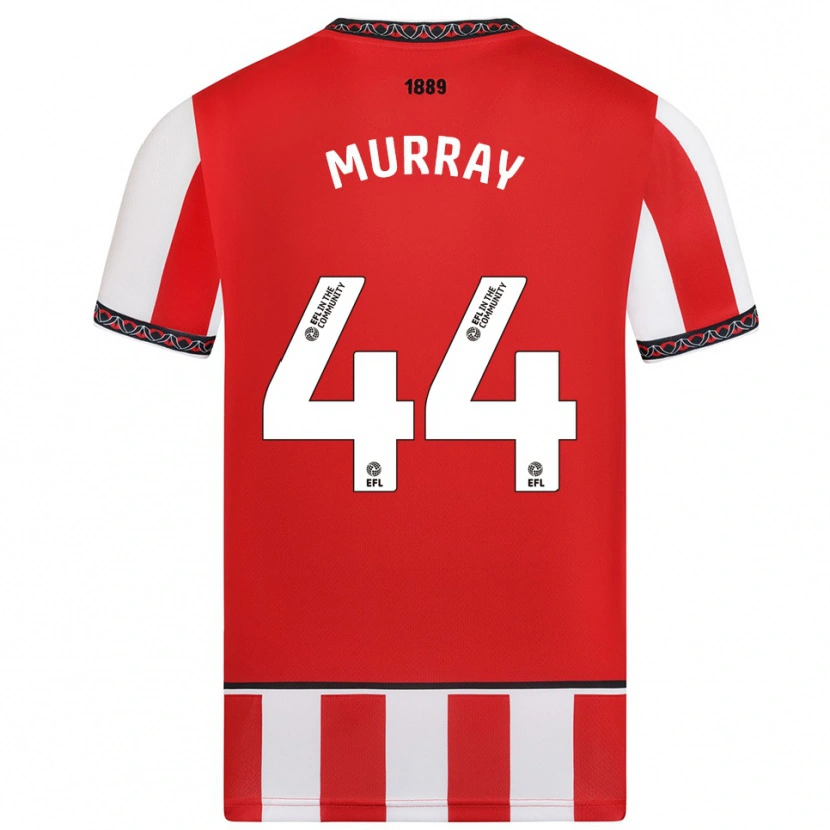 Danxen Herren Satara Murray #44 Rot Weiß Heimtrikot Trikot 2025/26 T-Shirt Österreich
