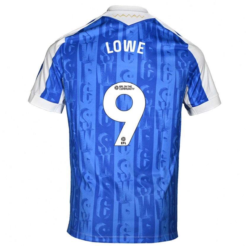 Danxen Herren Jamal Lowe #9 Blau Weiß Heimtrikot Trikot 2025/26 T-Shirt Österreich