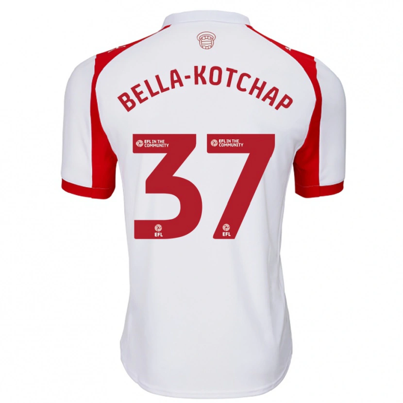 Danxen Herren Armel Bella-Kotchap #37 Weiß Rot Heimtrikot Trikot 2025/26 T-Shirt Österreich
