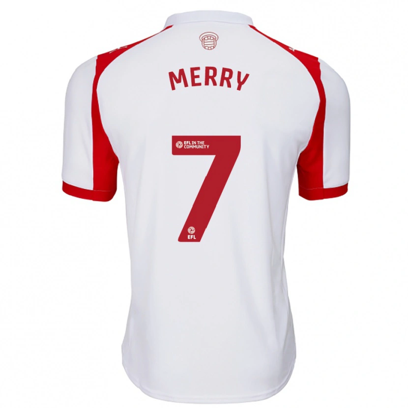 Danxen Herren Will Merry #7 Weiß Rot Heimtrikot Trikot 2025/26 T-Shirt Österreich