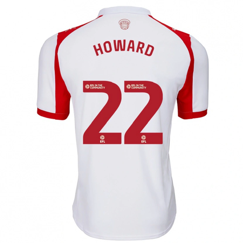 Danxen Herren Bethany-May Howard #22 Weiß Rot Heimtrikot Trikot 2025/26 T-Shirt Österreich
