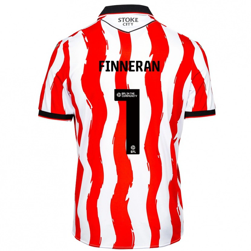 Danxen Herren Ellie Finneran #1 Weiß Rot Heimtrikot Trikot 2025/26 T-Shirt Österreich
