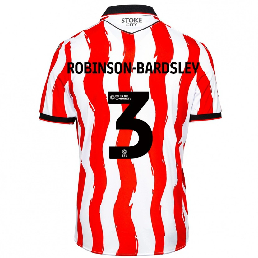 Danxen Herren Rocco Robinson-Bardsley #3 Weiß Rot Heimtrikot Trikot 2025/26 T-Shirt Österreich