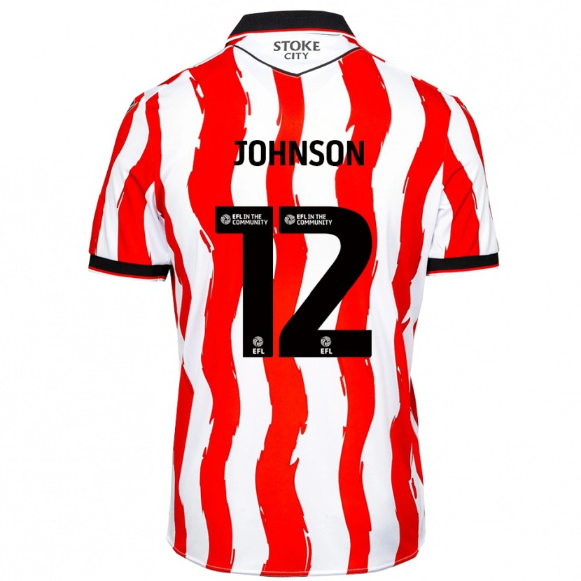 Danxen Herren Daniel Johnson #12 Weiß Rot Heimtrikot Trikot 2025/26 T-Shirt Österreich